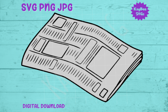 Download Newspaper SVG PNG JPG Cut Files - Premium Bundle