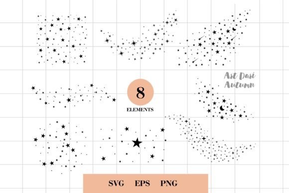 Download Stars SVG, Celestial Svg - Celestial svg Collection