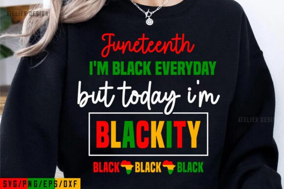 Download Juneteenth Im Black Everyday SVG PNG - Im black everyday Collection