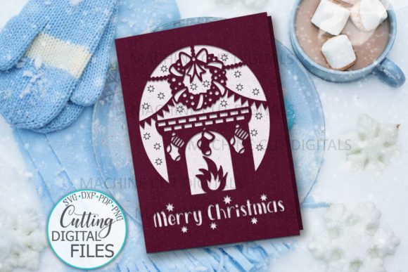 Download Christmas Card Papercut Laser Cut - Premium Resources